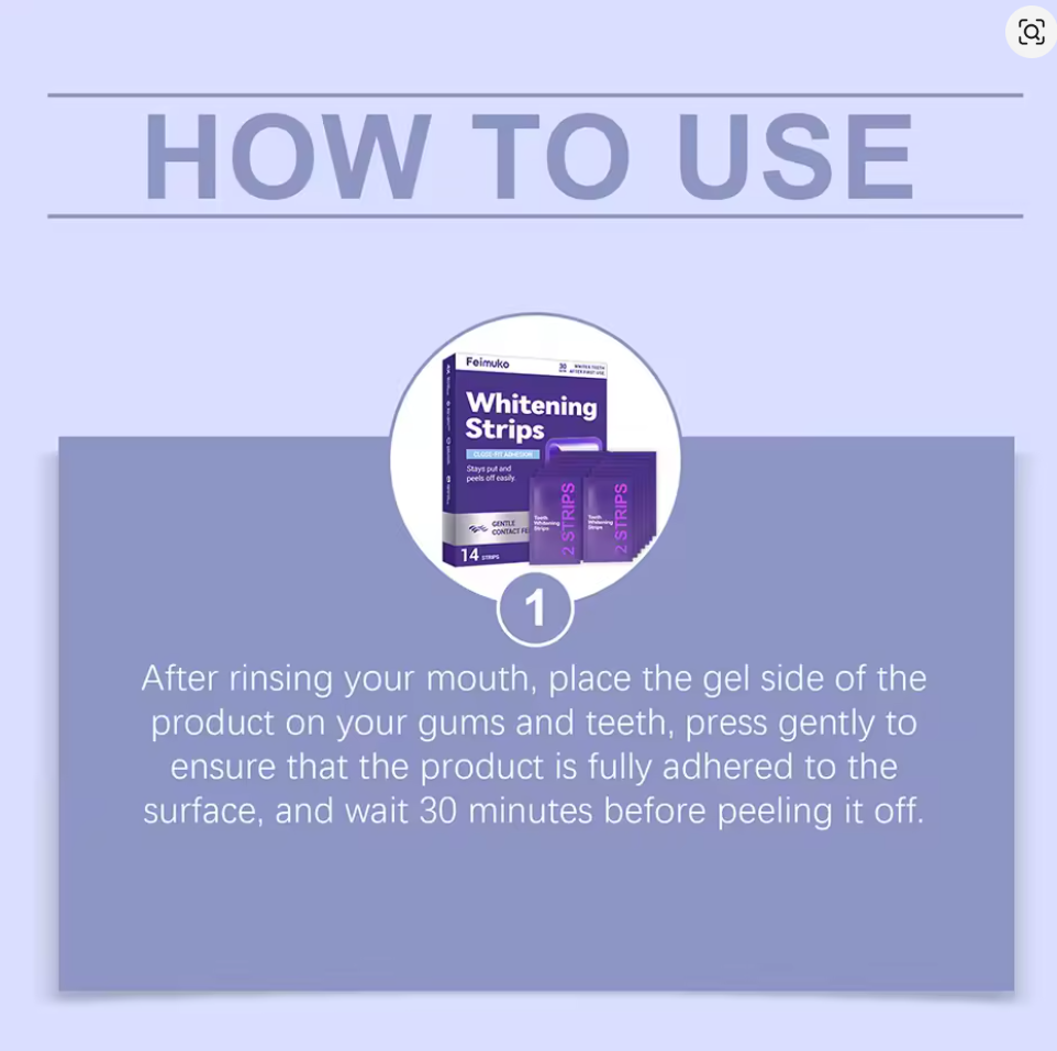 Purple Radiance Whitening Strips™